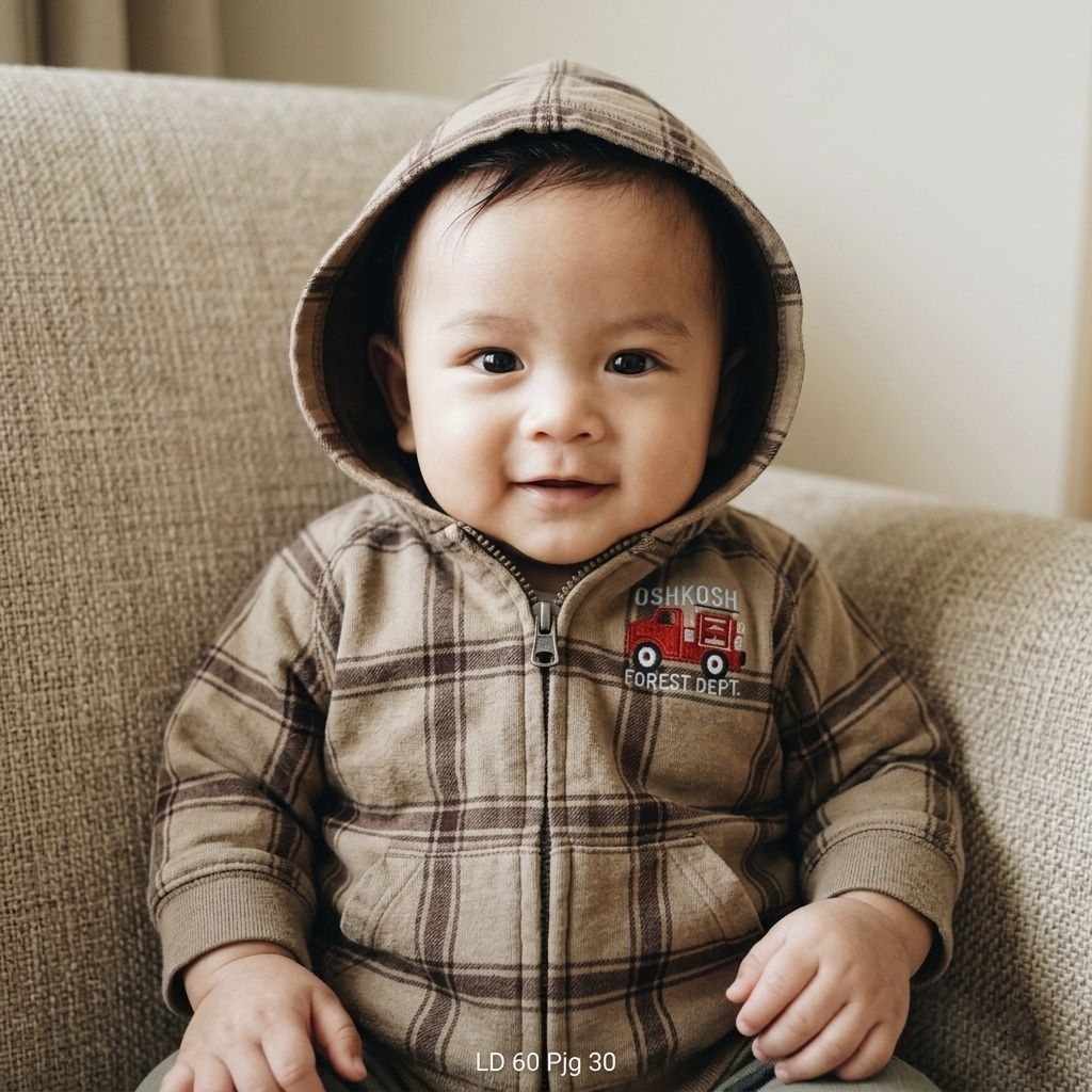 Jaket Oshkosh 6 bulan