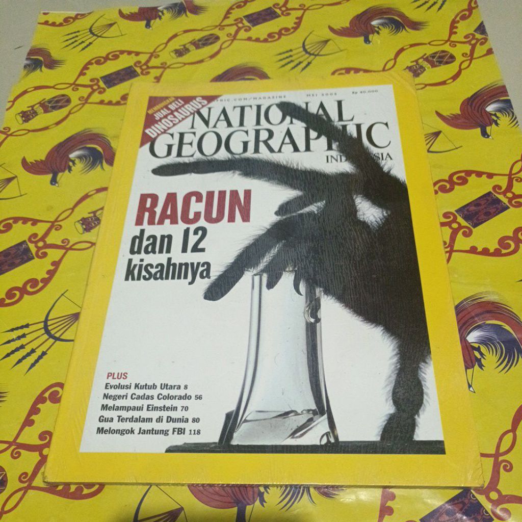 Majalah National Geographic Indonesia 2005 - Racun dan 12 kisahnya
