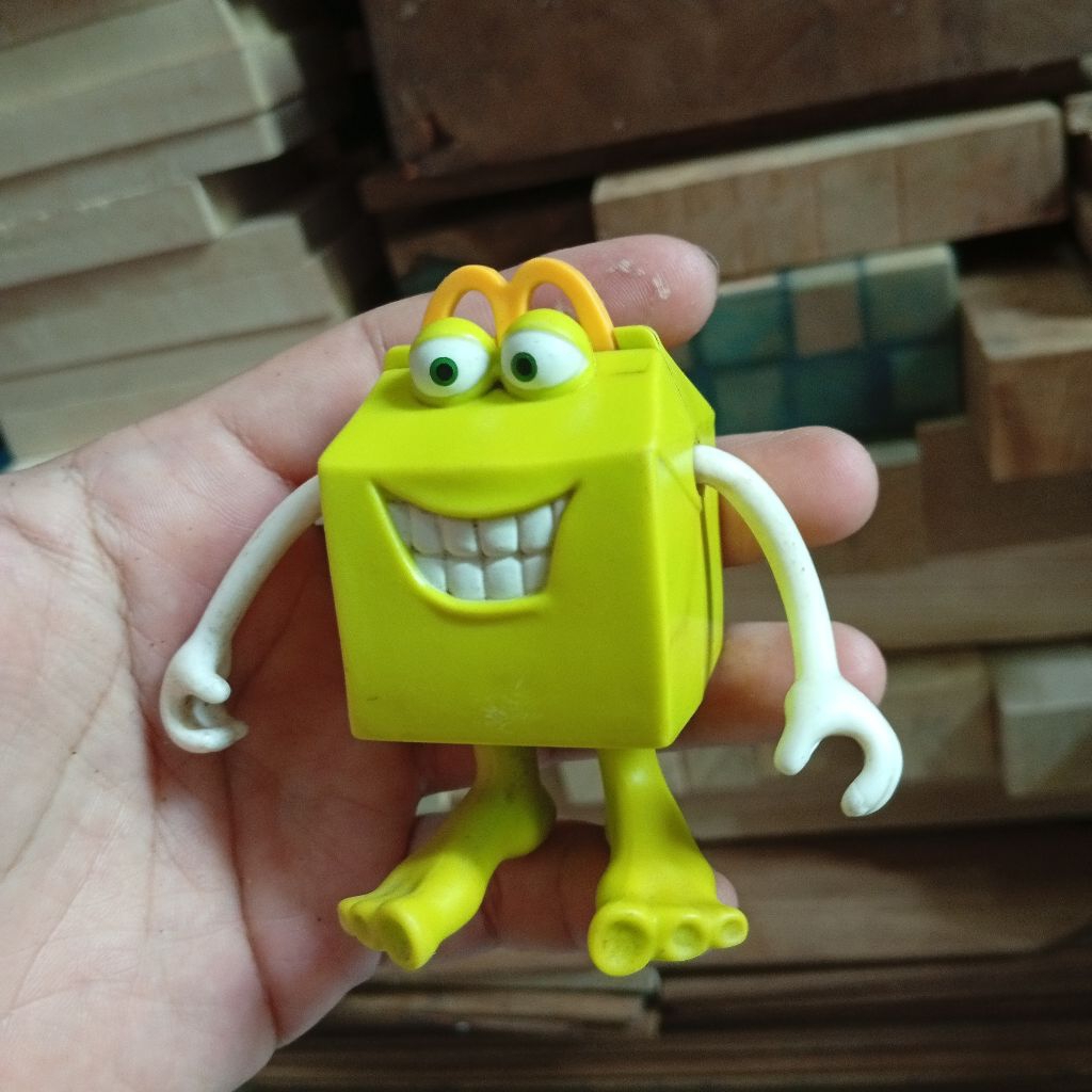 happy meal toys happy green figure