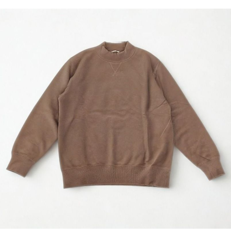GU by Uniqlo Basic Mock Neck Pullover Sweatshirt