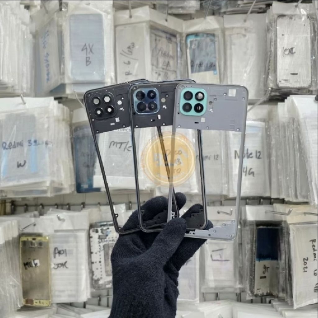 Tulang Tengah Bezel Meddle Frame Oppo Reno 4F