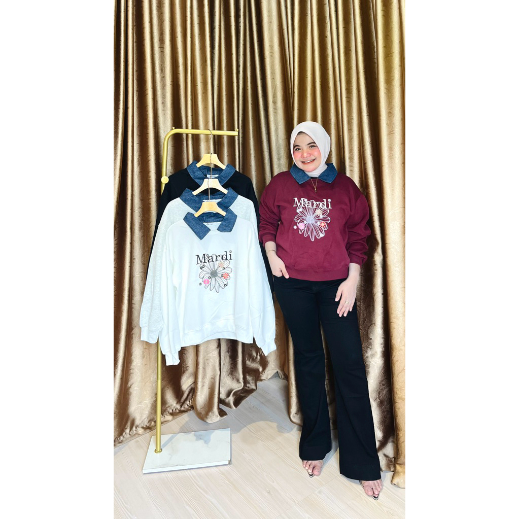 atasan kaos Mardi import bangkok