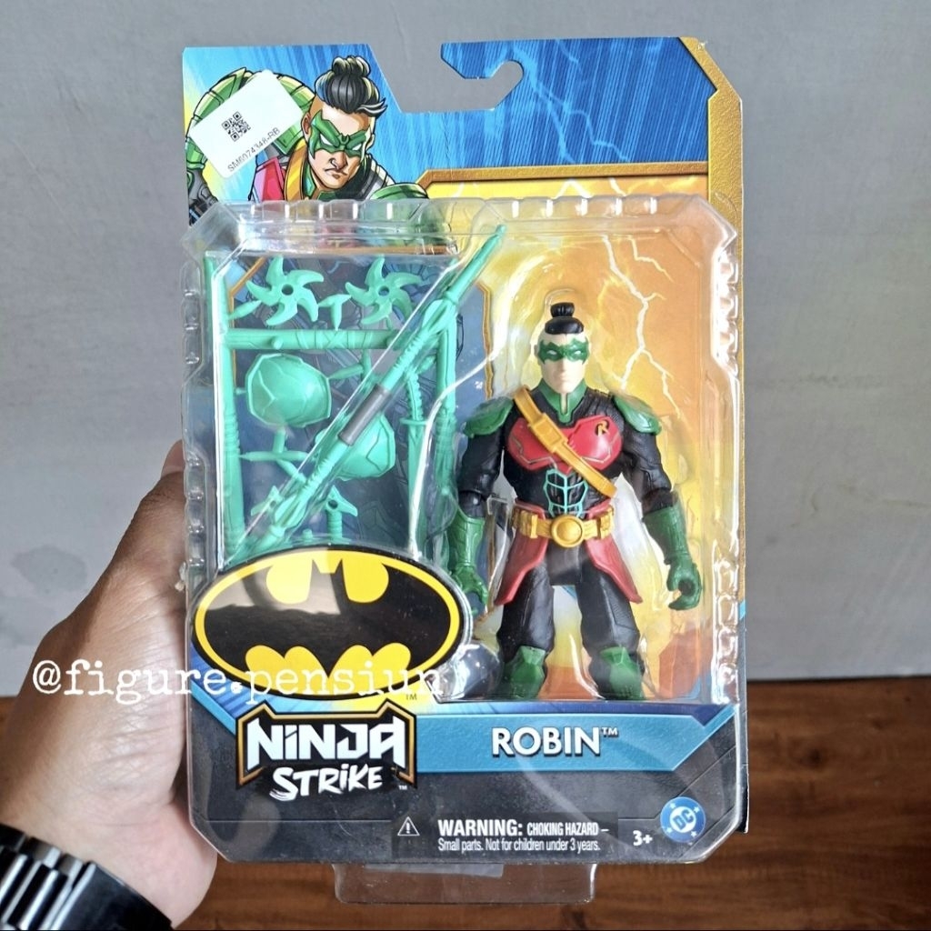 SPIN MASTER DC ROBIN BATMAN NINJA STRIKE 6" ACTION FIGURE