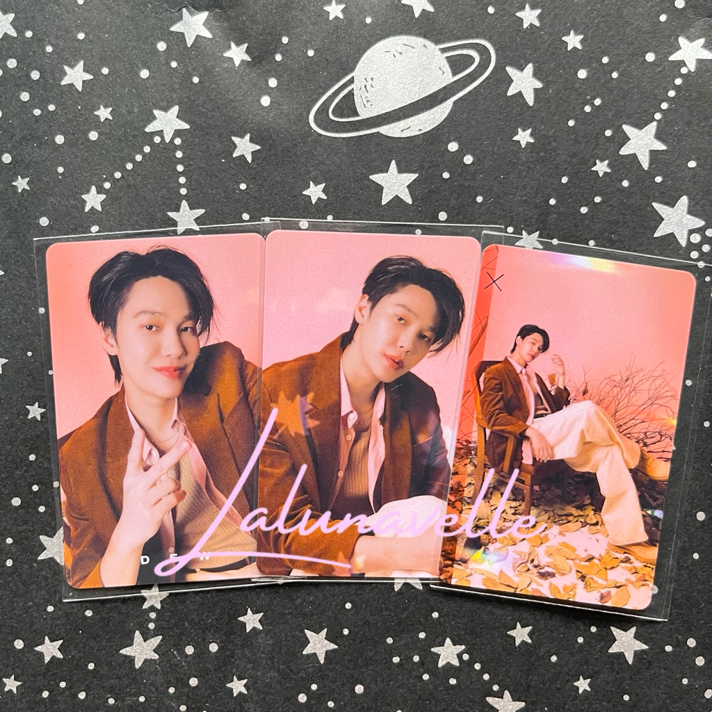 [Get all] Official Photocard Set Elements Of Seasons Dew Jirawat Dew Jsu DewTee GMMTV Fanival 2026