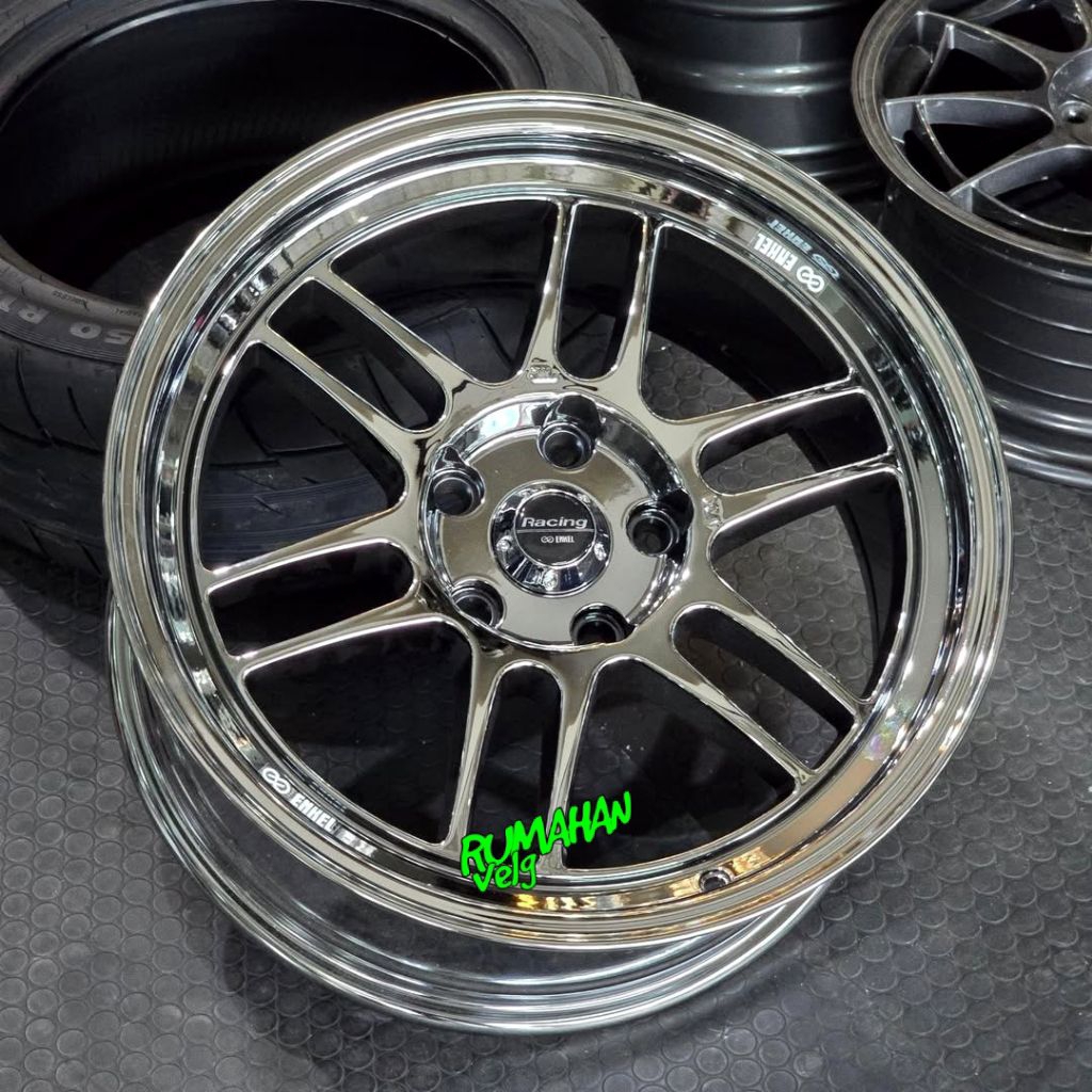 velg mobil ENKEI RPF1 PCD 5X120 ring 18 lebar 8,5 - 9,5 pcd 5x120 velg racing bmw r18 velg bmw e46 v