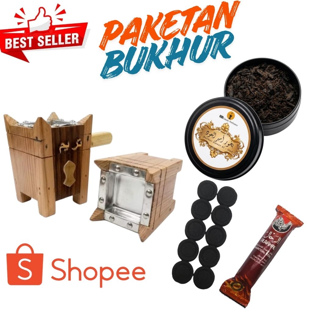 Paketan Bukhur - Bukhur Ameer Oud Arang Mabkharah