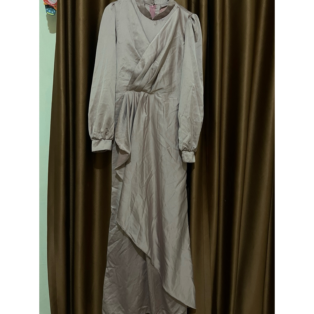 pl preloved dress kondangan gaun pesta kebaya lilac ungu