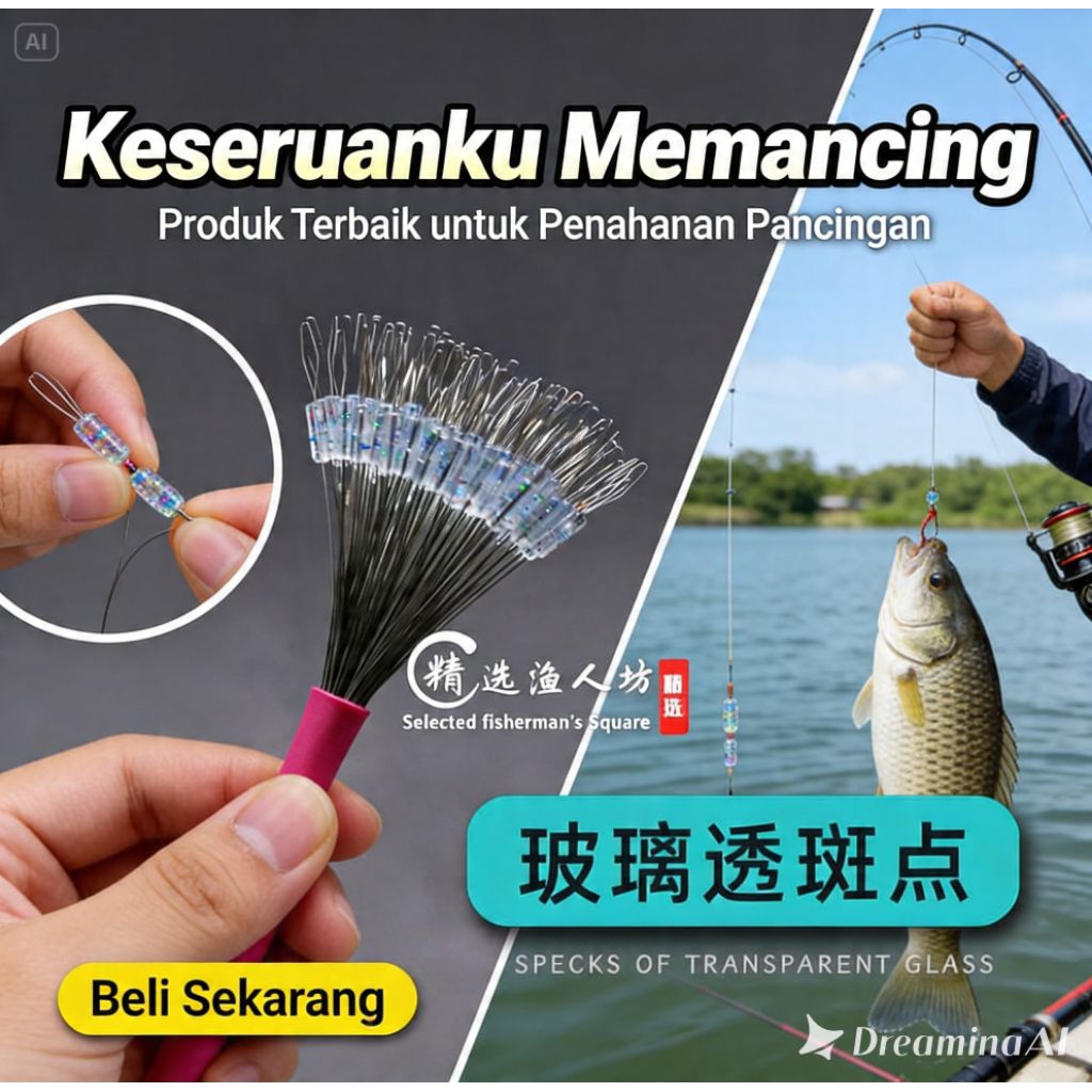 JW - Stopper Pancing premium isi 100 pcs / Pack
