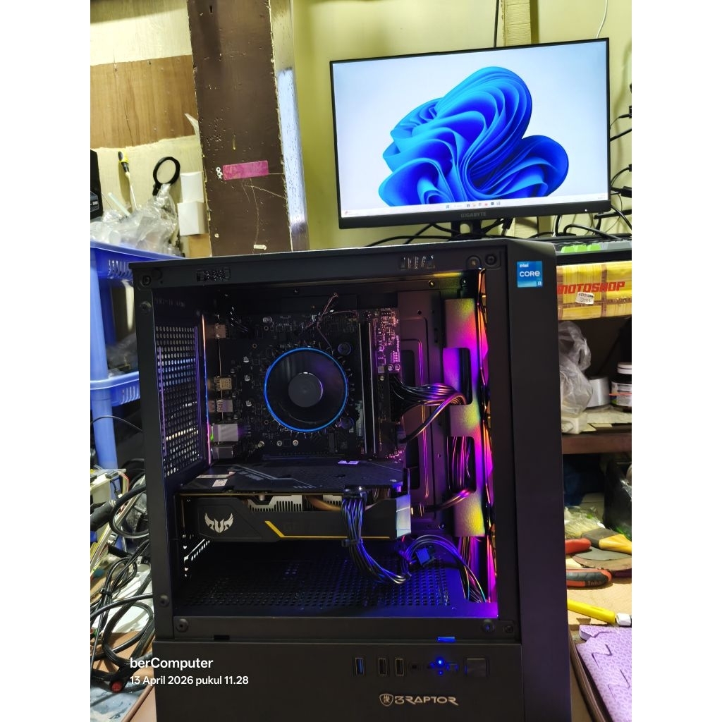 CASING RAPTOR FX DAN GTX 1650 4GB