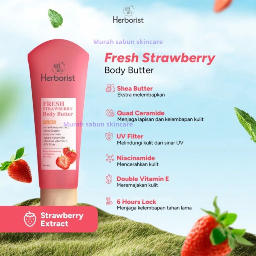 herborist body butter strawberry