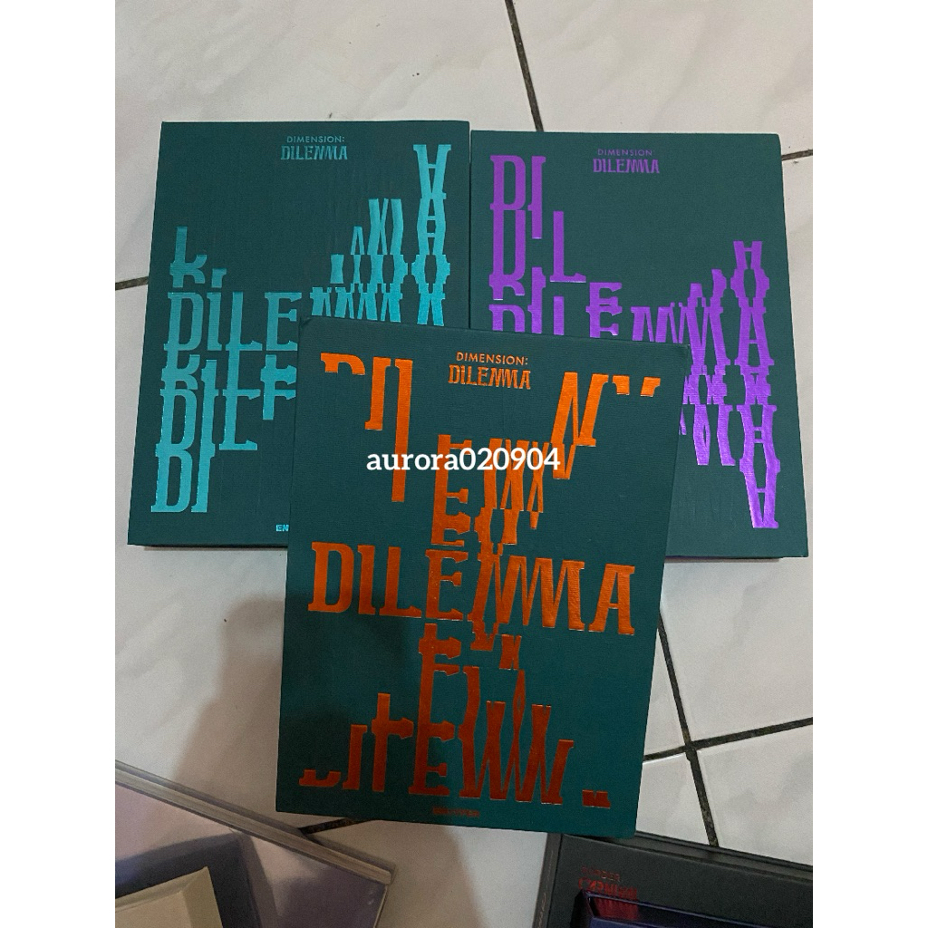 ALBUM DIMENSION DELIMMA ENHYPEN UNSEALED