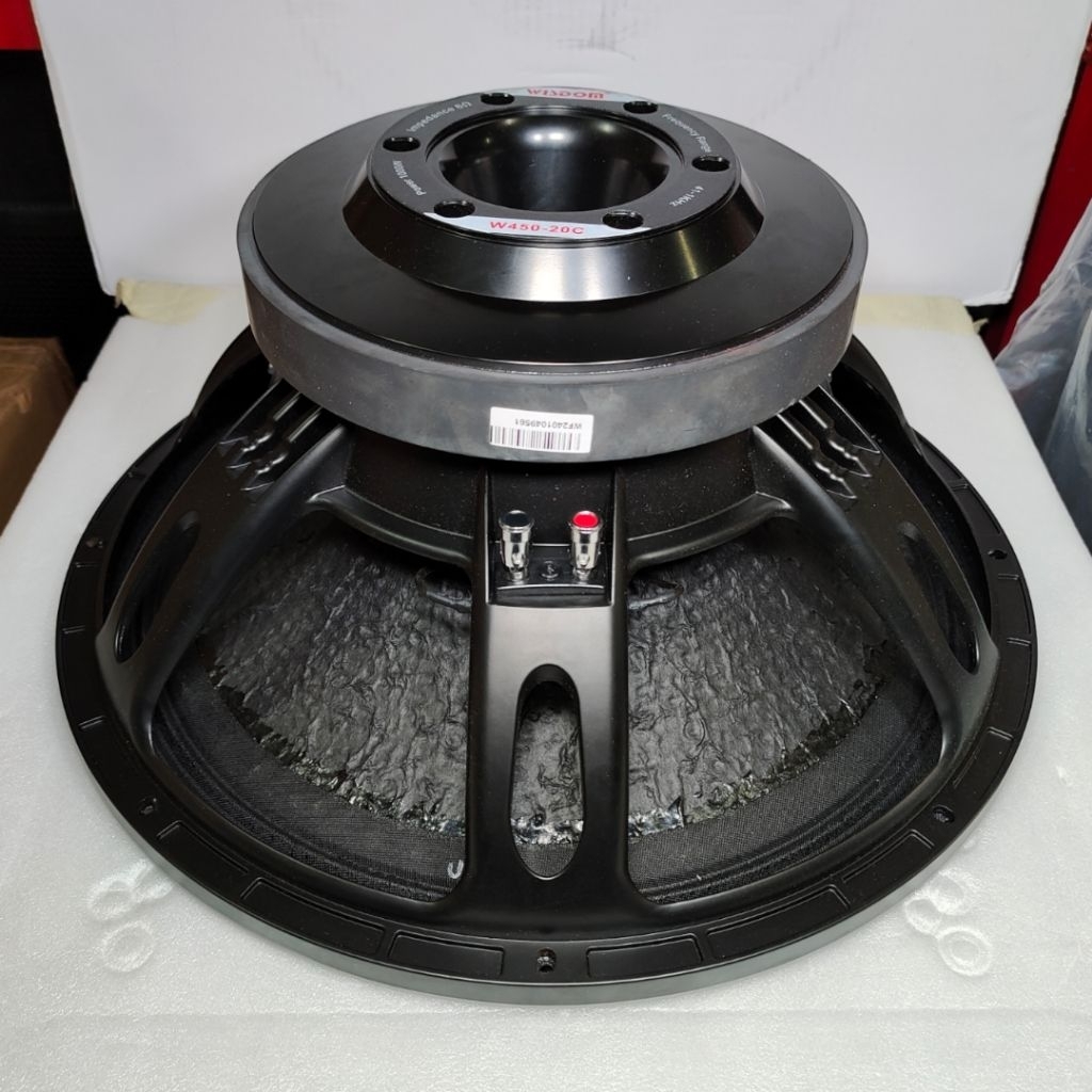 Komponen Speaker / 18 Inch / Wisdom W450-20C / VC 4.5 IN / W 450 20 C W450 20C - RMS 1000 Watt