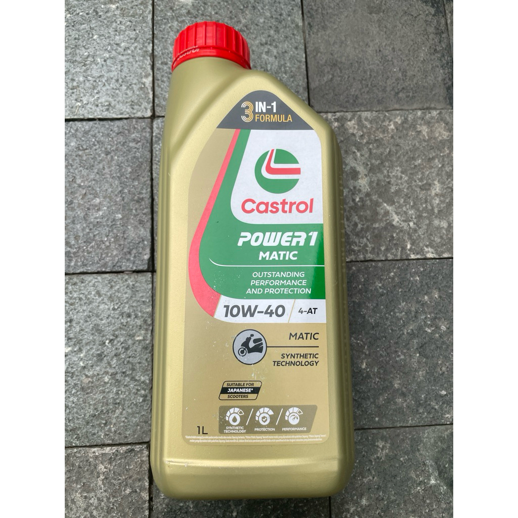 Oli castrol power matic 10w-40 1lt Original