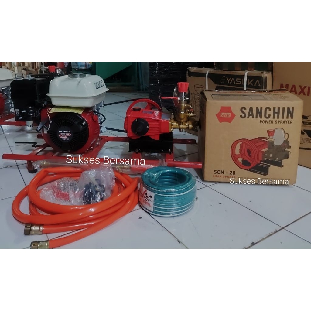 Sanchin Power Sprayer SCN-20 + Engine Honda GP160 + Pangkon Sanchin