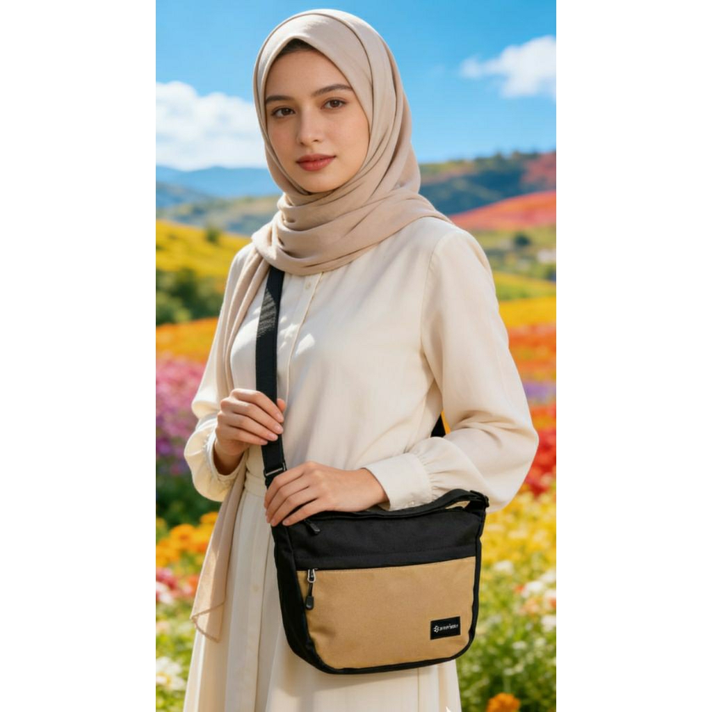 Tas Selempang Pria Wanita Unisex jumbo Tas Sekolah  Tas kuliah