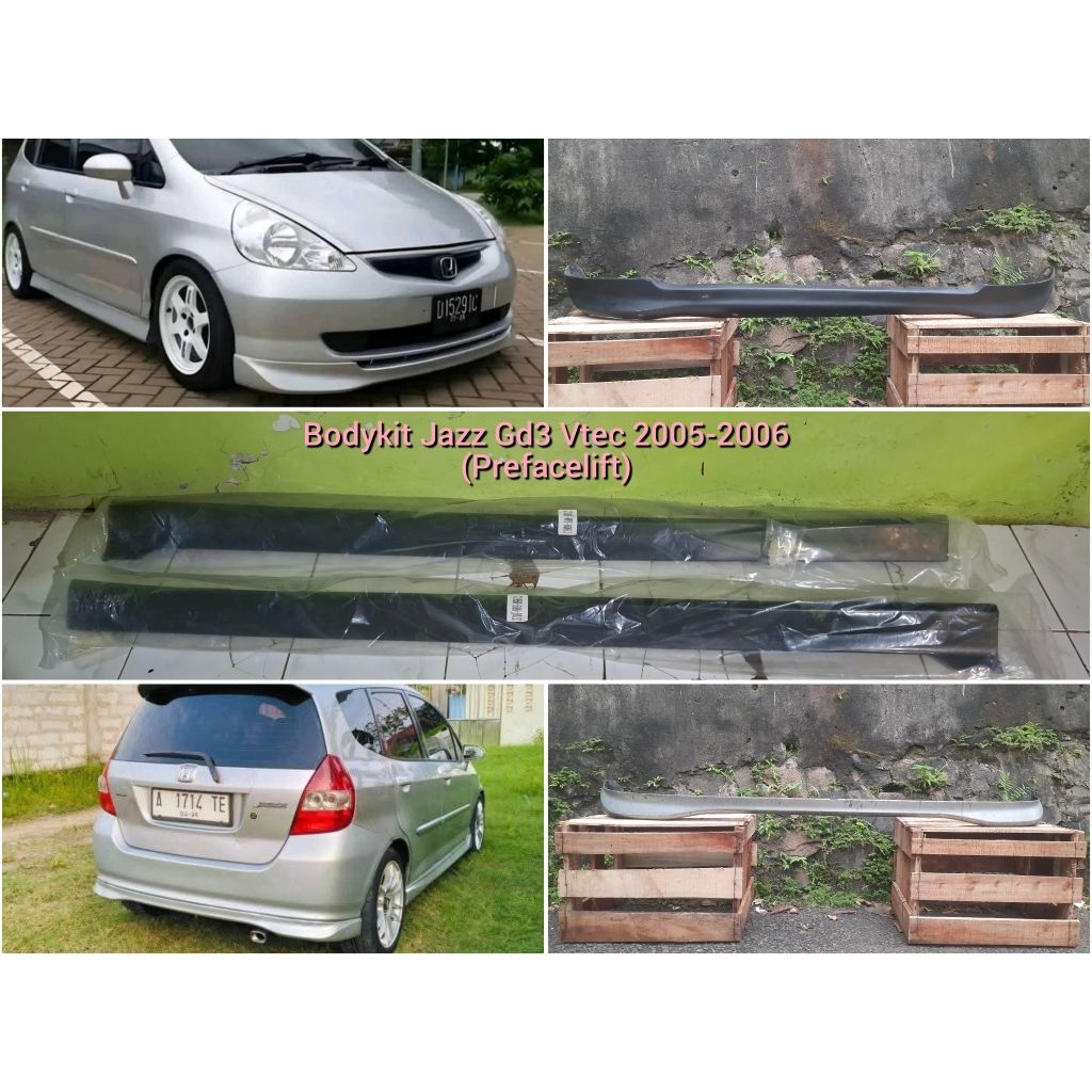 Bodykit Add On Jazz Gd3 Vtech Prefacelift