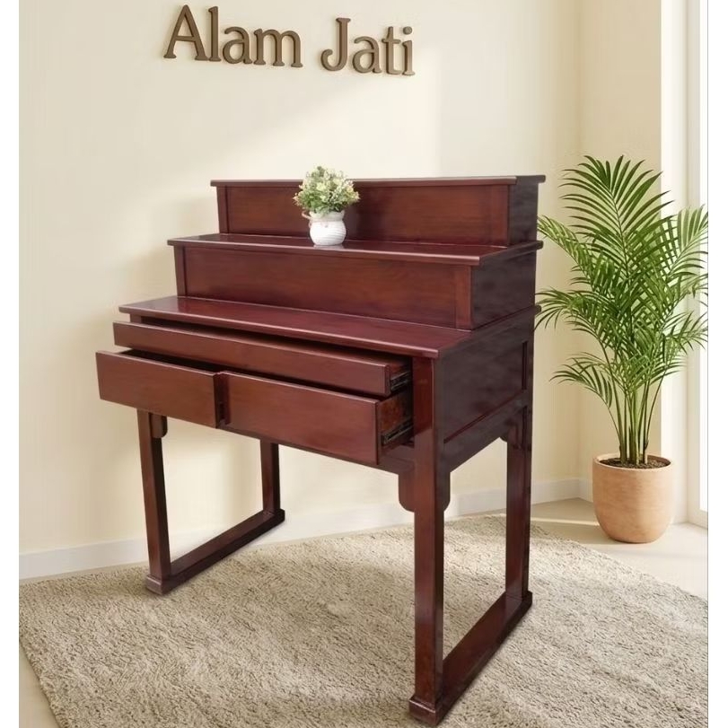 Meja Sembahyang Altar Jati Minimalis klasik