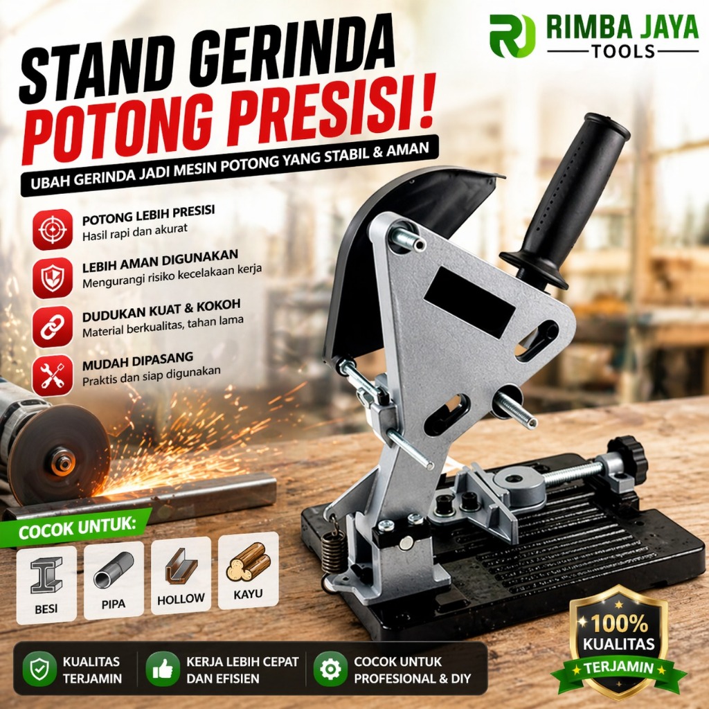 [Ready Ya,Cod] 100-125MM Angle Stand Grinder Stand Gerinda Tangan Dudukan Gurinda Stand Gerinda Peny