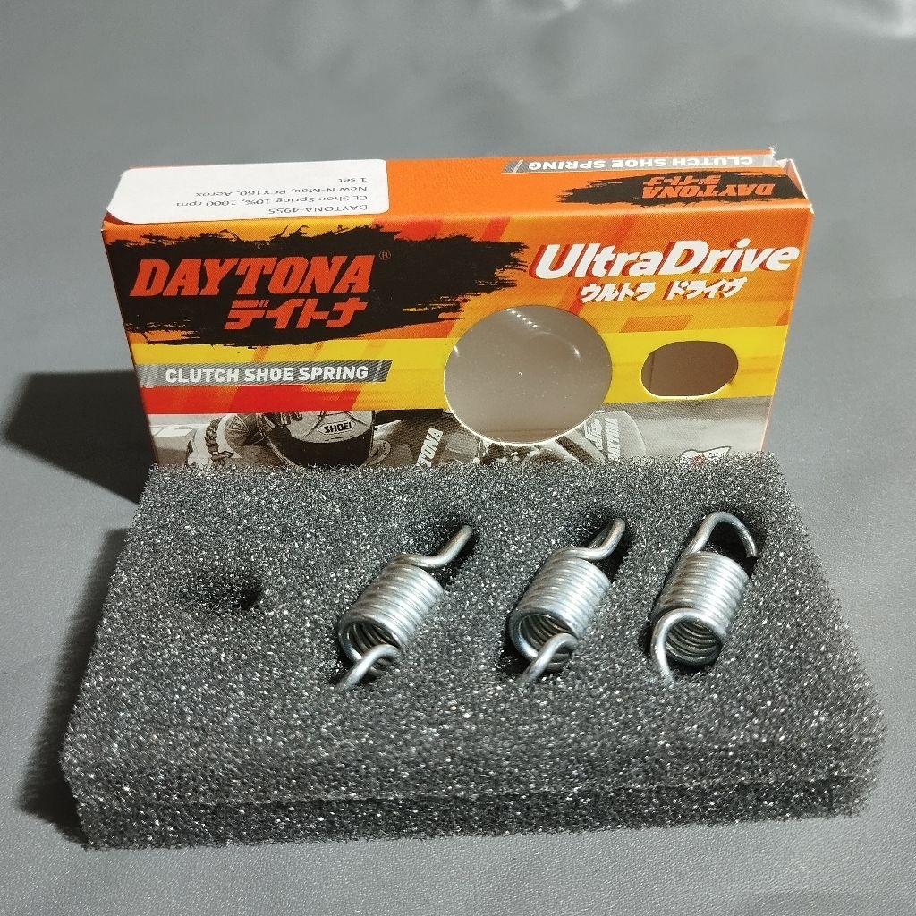 DAYTONA Per Sentrik centri/ Clutch Shoe Spring 1,000RPM, Aerox(17-21), N-Max(20up), PCX160 (2021), F