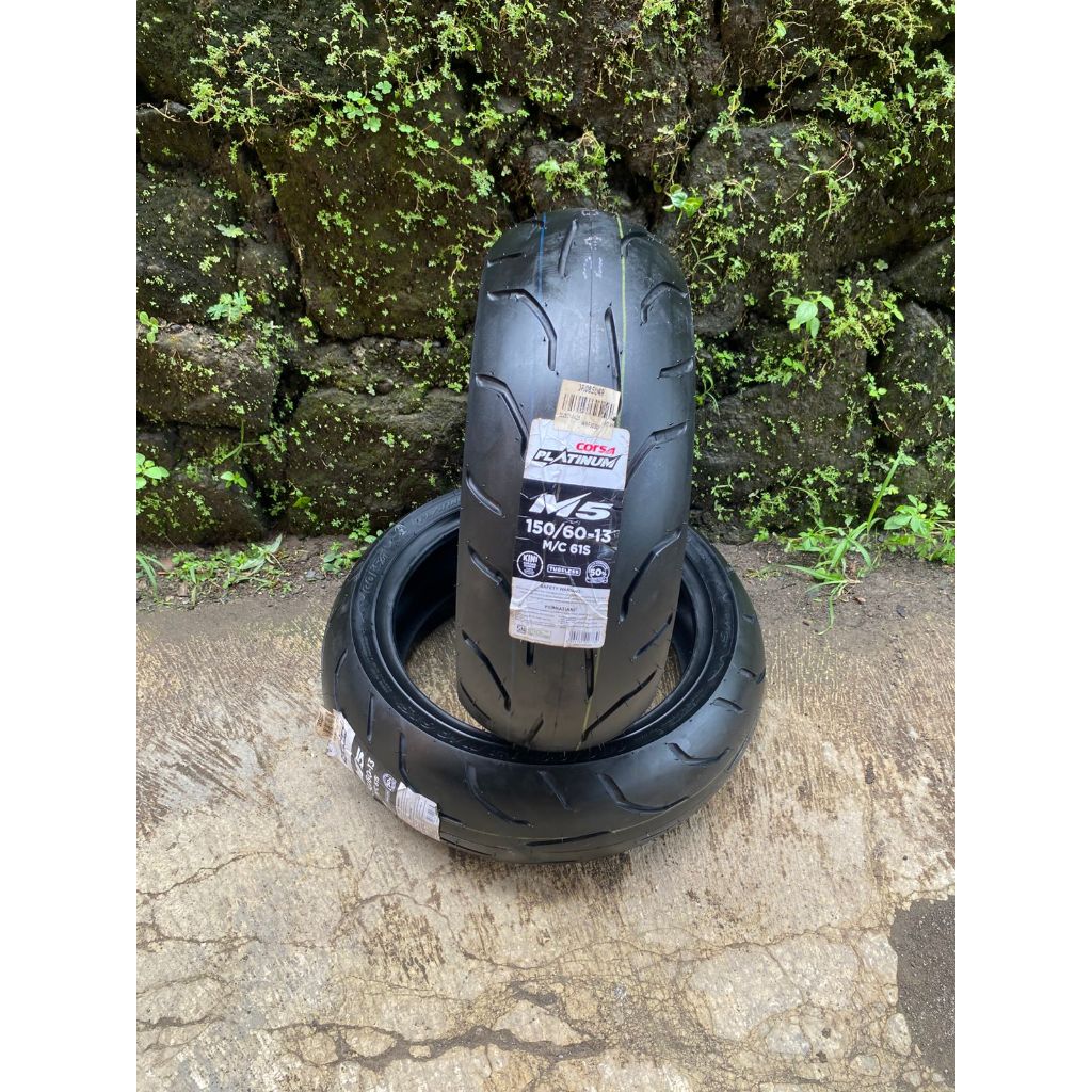Ban Corsa Platinum M5 Ukur 150/60-13 Tubeless - Ban Belakang Motor NMAX,PCX Ring 13
