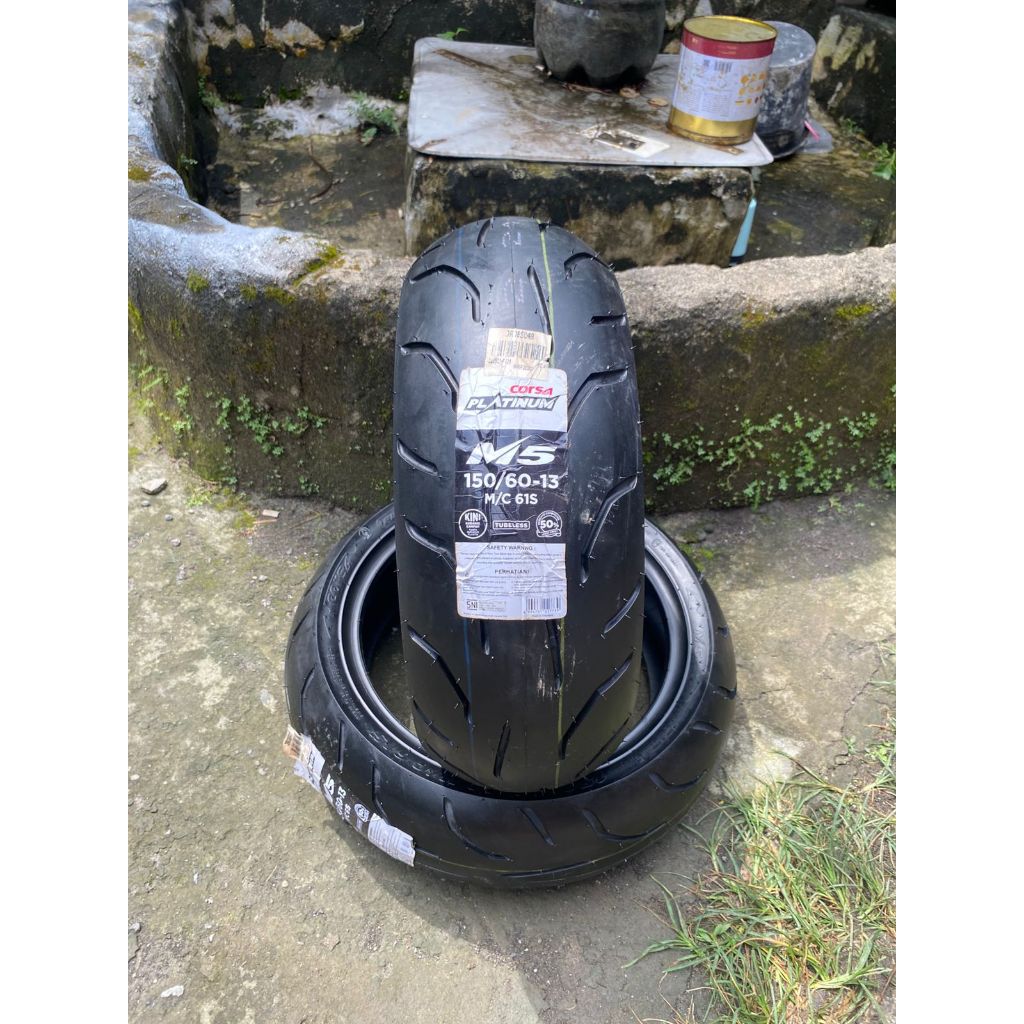 Ban Corsa Platinum M5 Ukur 150/60-13 Tubeless - Ban Belakang Motor NMAX,PCX Ring 13