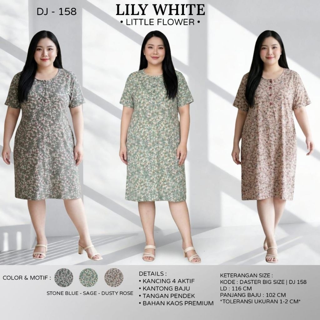 LILY WHITE DASTER TANGAN JUMBO XXL