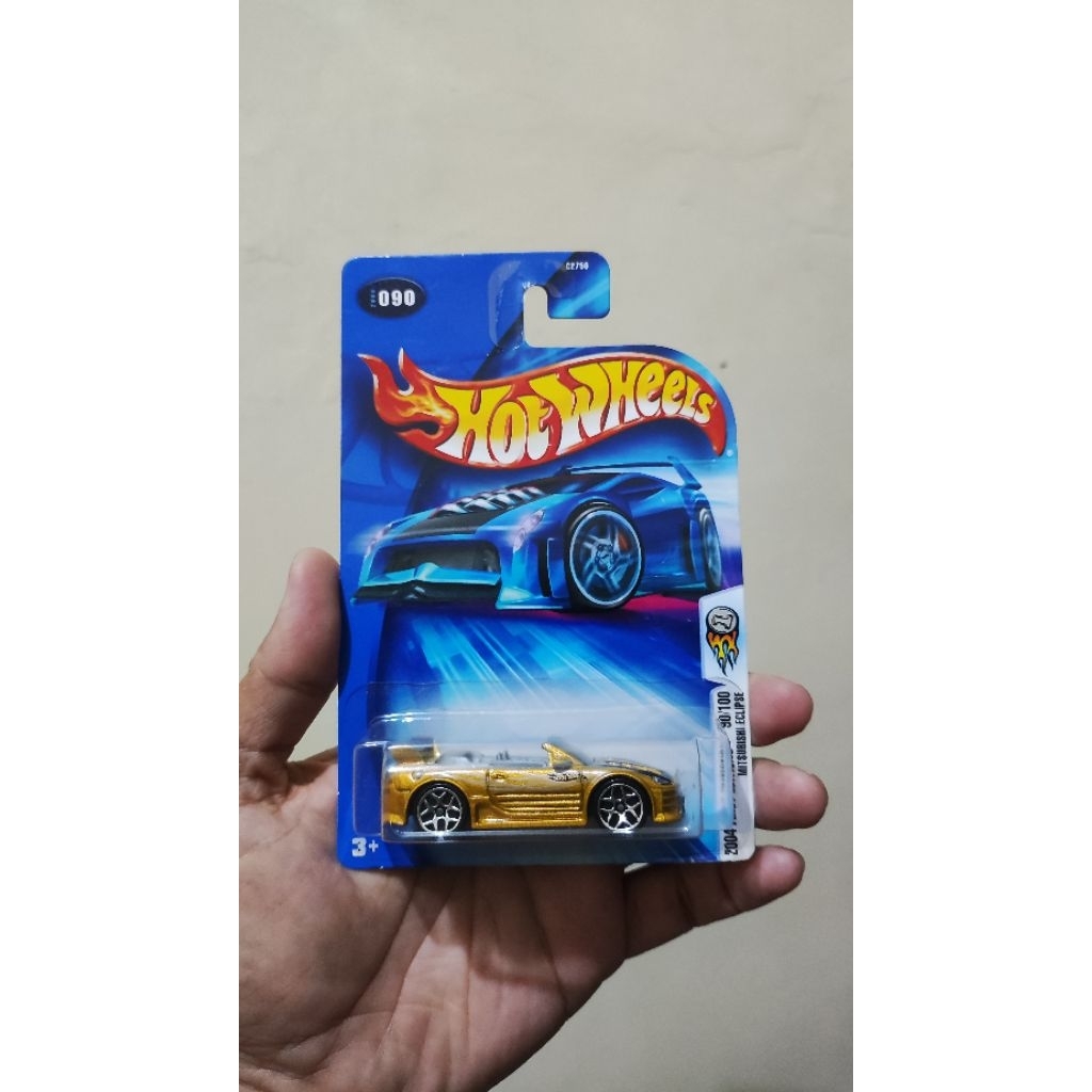 hotwheels Mitsubishi Eclipse Gold Spyder rare