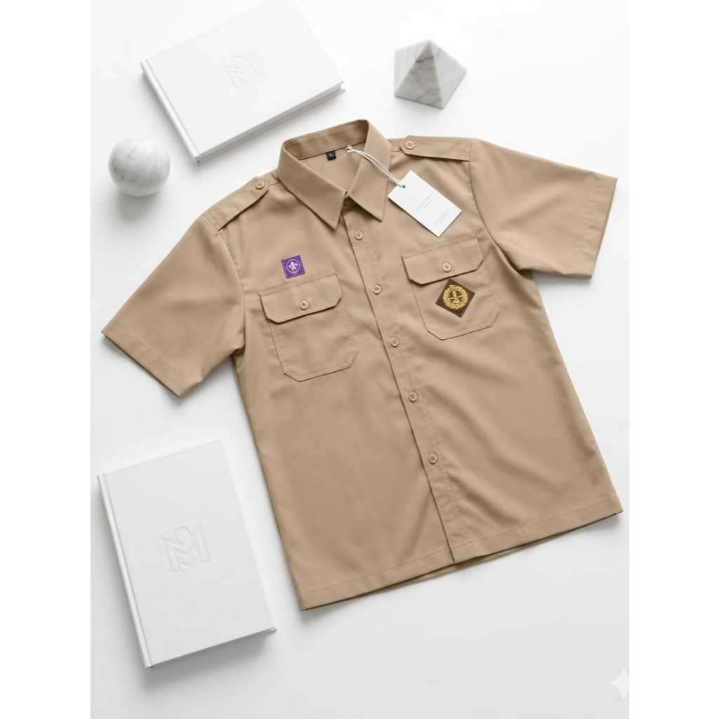 Kemeja Seragam Pramuka SMA/SMK Laki-Laki