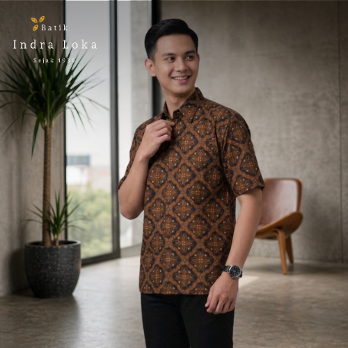 Batik Indra Loka - Hem Batik Pria Sagea