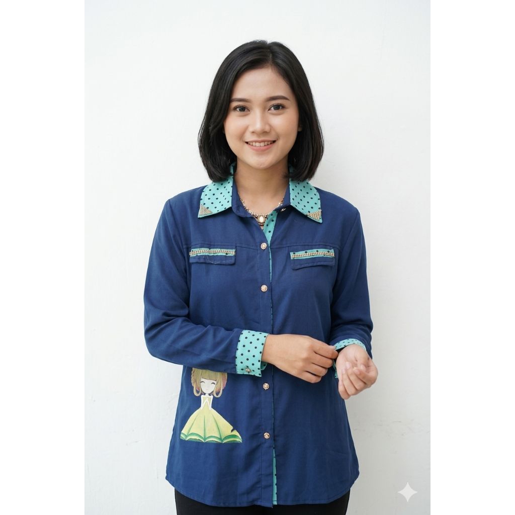 obral cuci gudang baju atasan wanita baju kemeja wanita