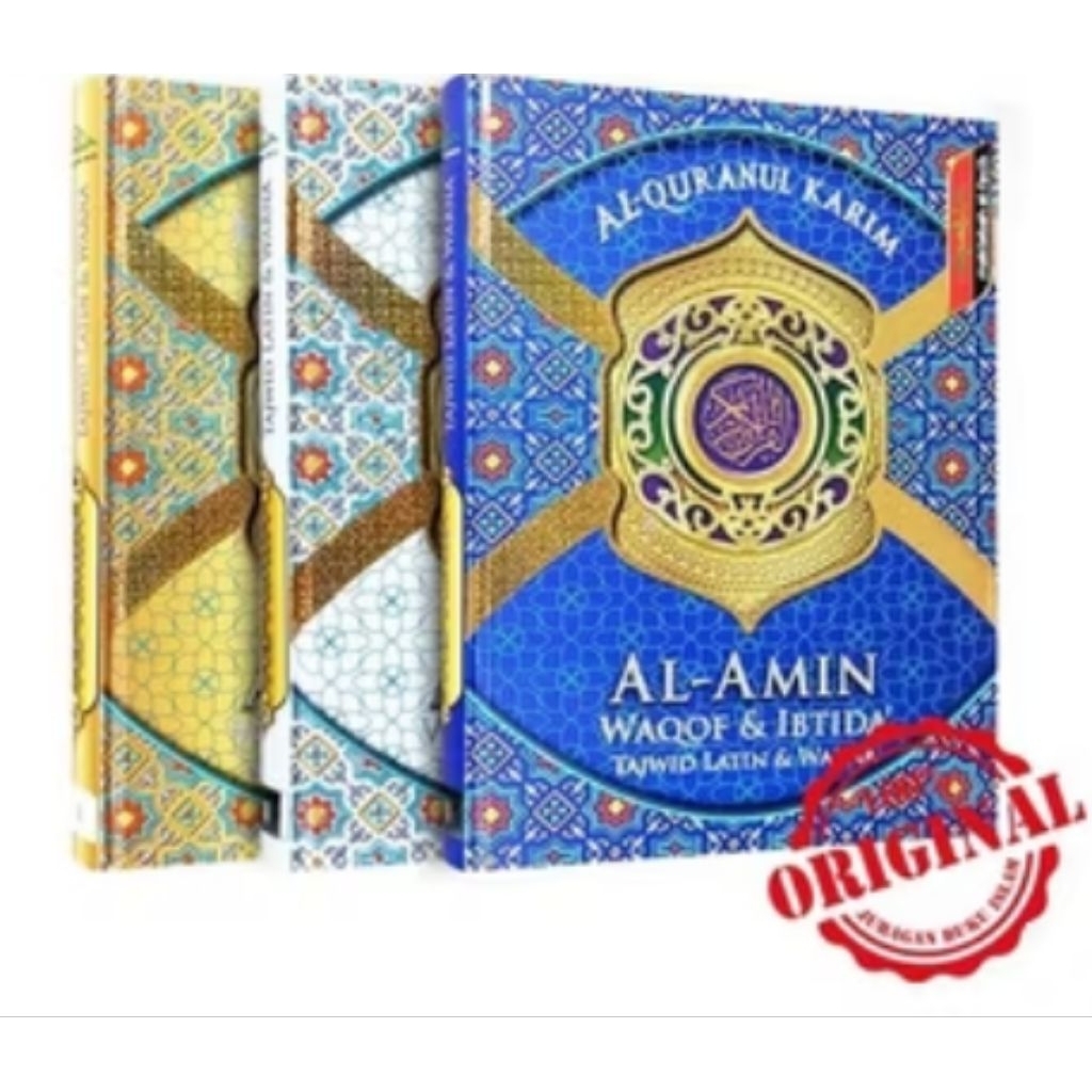 Alquran Al -Amin Waqaf Ibtida Tajwid Latin Dan Warna