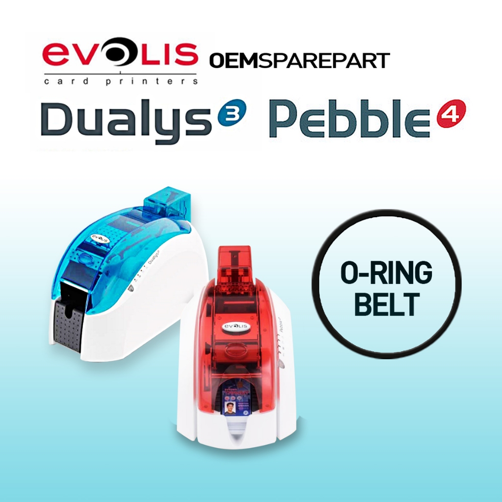 O Ring Belt Printer ID Card Evolis Dualys dan Pebble