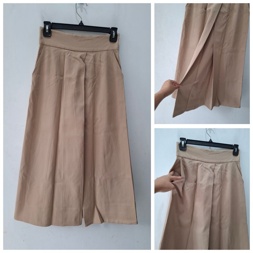 6988 rok panjang coklat muda