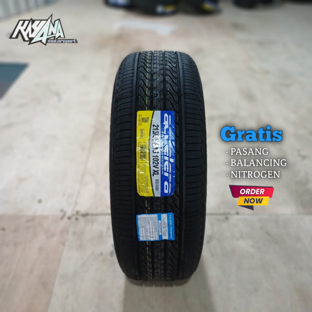 Ban Mobil Ukuran 215 65 R16 Accelera Eco Plush Tubeles Ban Murah R16 215/65