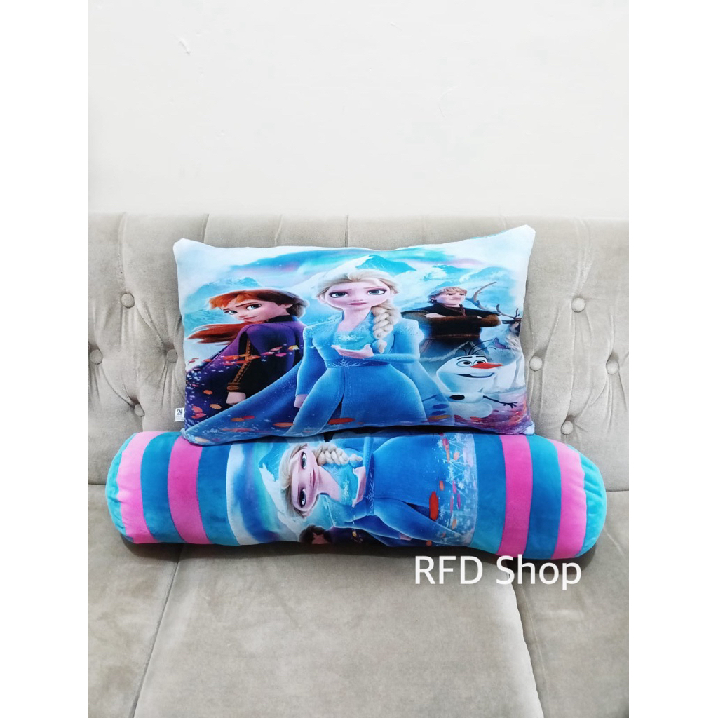 Bantal Guling ANAK  Karakter FROZEN ELSA ANNA