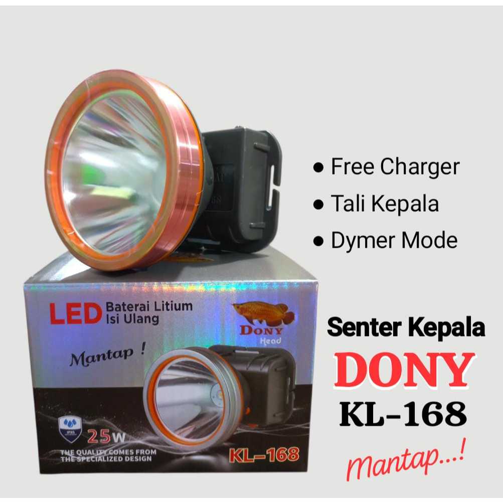 Senter Kepala Dony Dony KL-168 / Senter Mantap