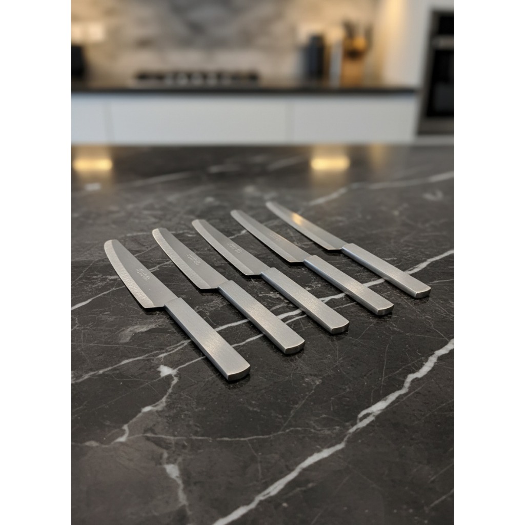 Set Pisau Dapur Stainless Steel 5 PCS 30 cm – Tajam, Kuat & Multifungsi