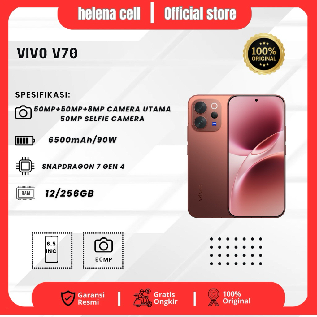 Vivo V70 Ram 12/256GB