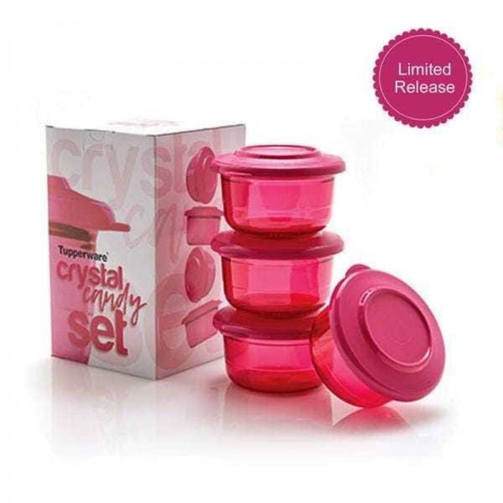 Crystal Candy Set (4) Tupperware