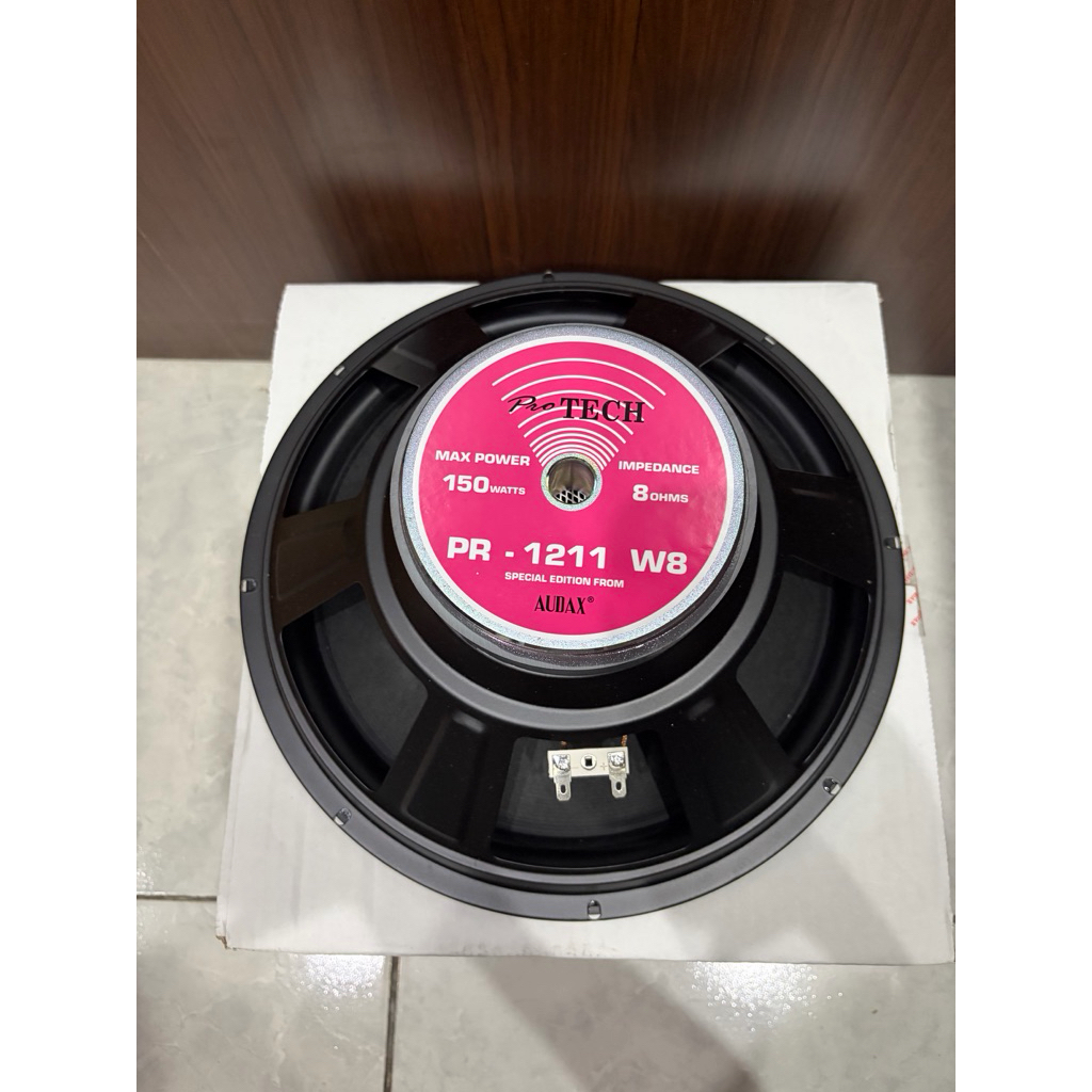 Speaker Audax 12inch Pro tech PR-1211W8 PR 1211 W8 1211W8 woofer 12” 12in audak original
