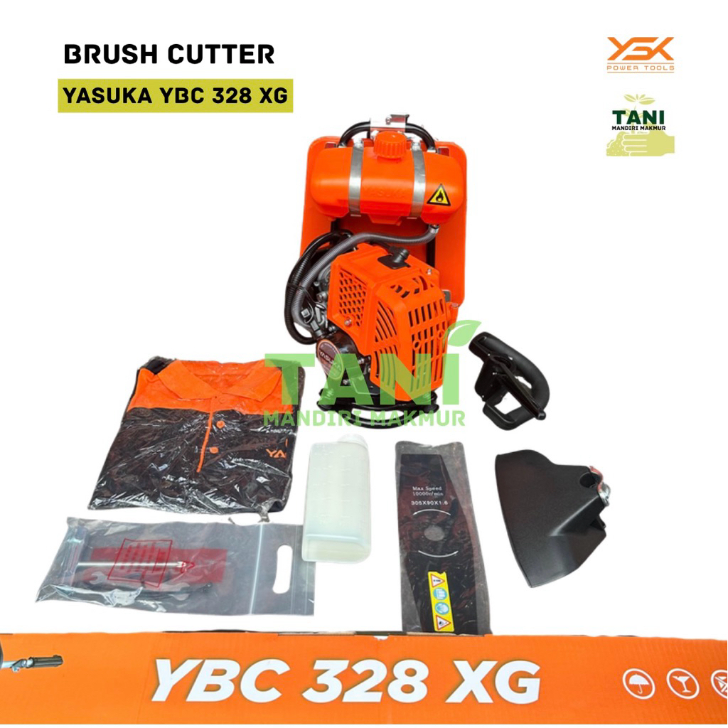 Mesin Potong Rumput YASUKA YBC 328 XG | Brush Cutter 2TAK YASUKA BABAT RUMPUT