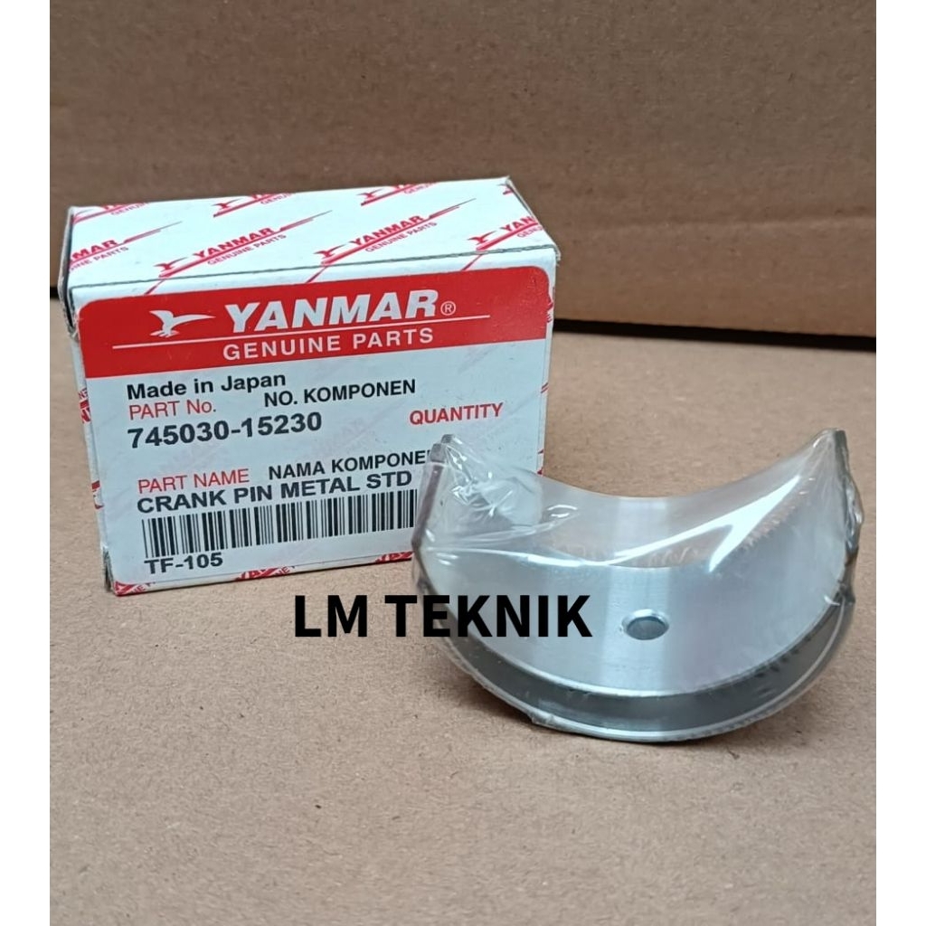 Metal Jalan Crank Pin Metal std YANMAR TF105 CPM Diesel YANMAR TF105