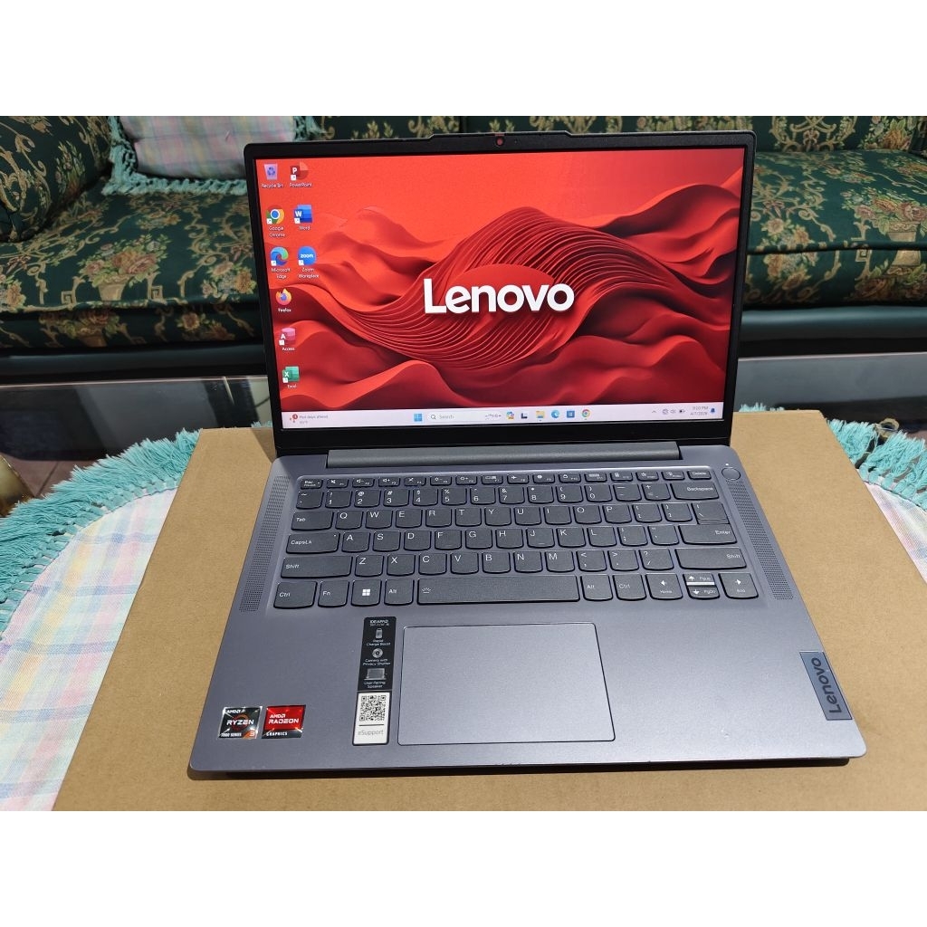 laptop lenovo ideapad 3 14amn8 ryzen 3 7320u ram 8 ssd 256 fhd garansi pjg