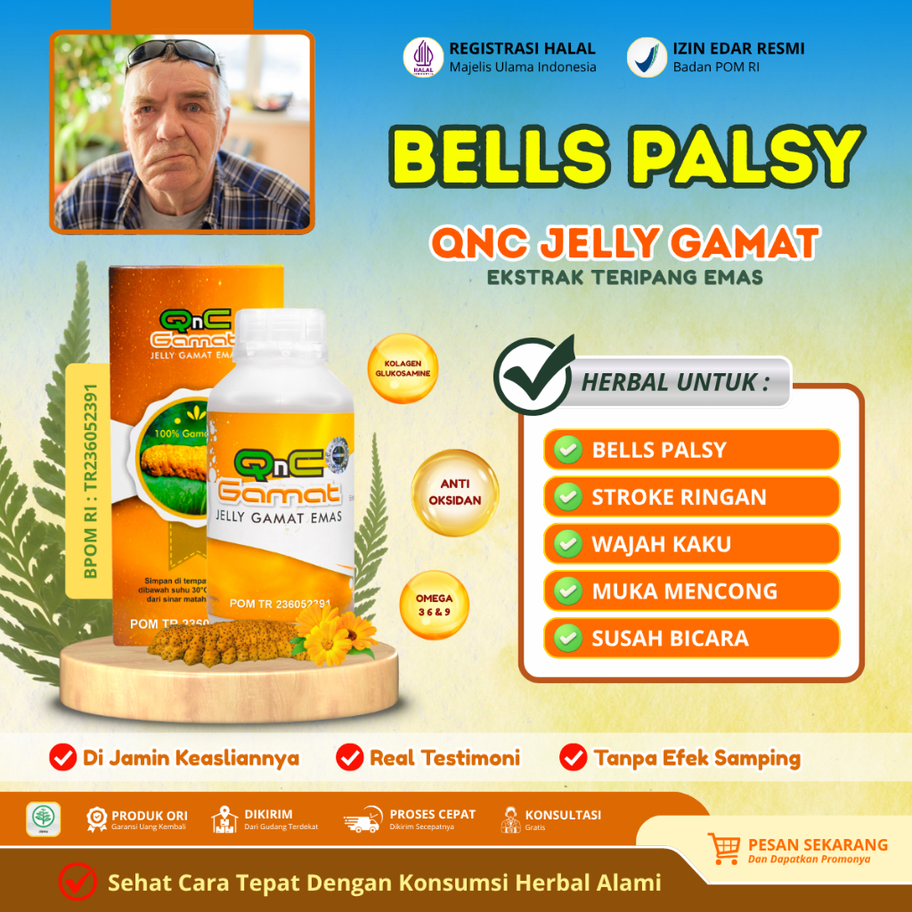 Obat Bellpasly, Obat Stroke Wajah Lidah Kaku, Obat Lumpuh Sebelah, Obat Stroke Tangan kaku PALING AM