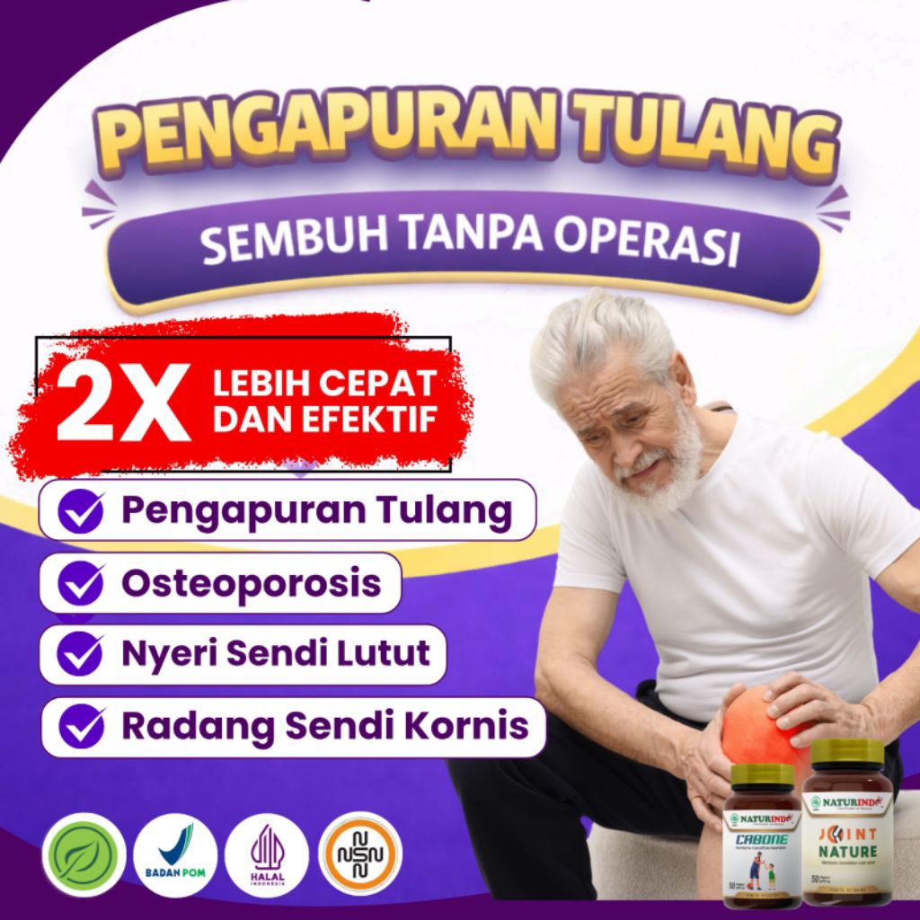 Obat Pengapuran Tulang Osteoporosis Kigamen Tulang Keropos
