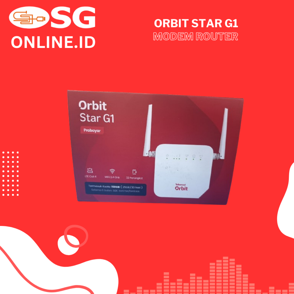 Modem Router Telkomsel Orbit Star G1 / Orbit Telkomsel