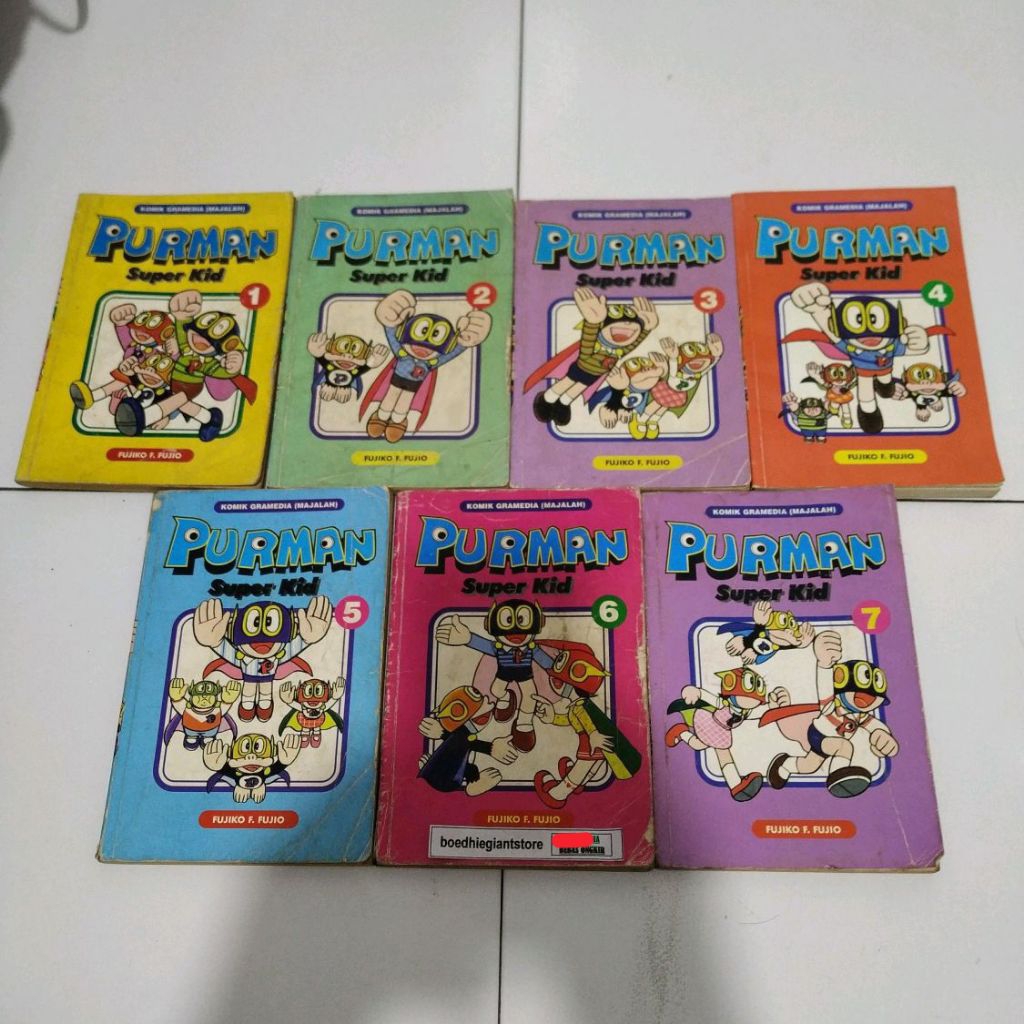 Komik Purman 1-7 tamat, All Purman, Paket Hemat, TS