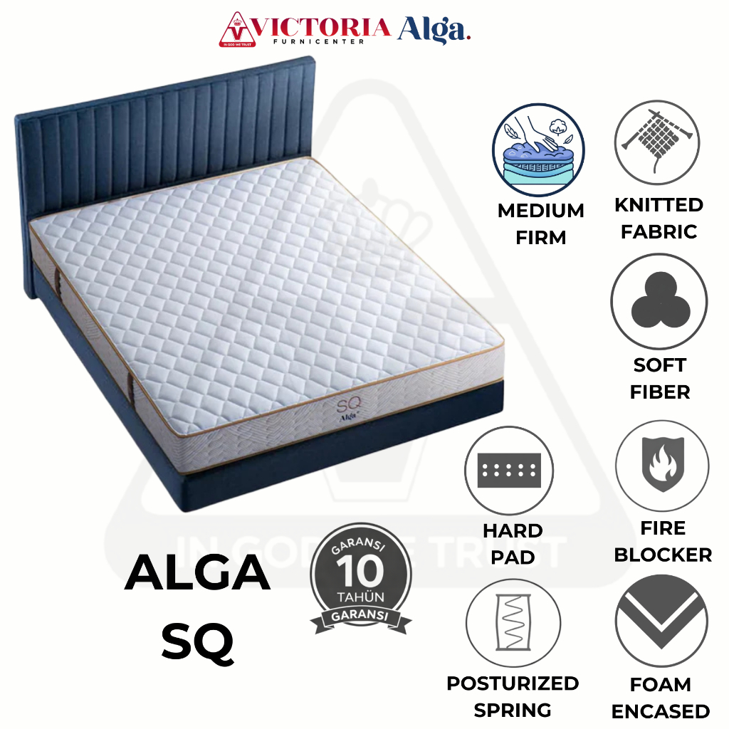 Alga Super Quality 200 x 200 200x200 Kasur Saja Mattres Only