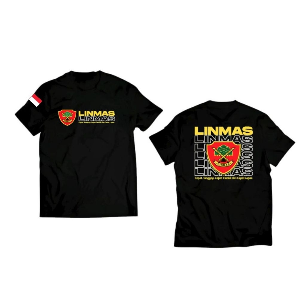 Kaos LINMAS Kaos Tshirt Distro Unisex