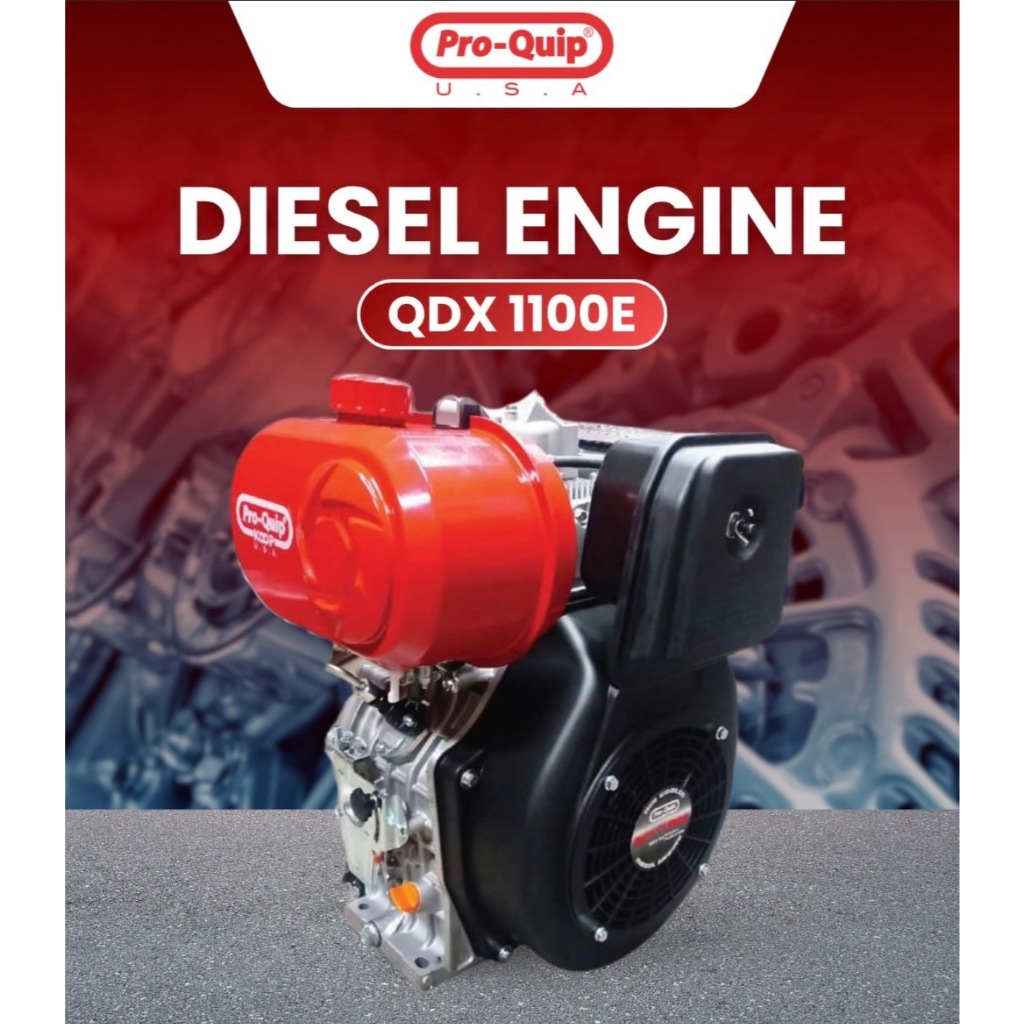 Engine Diesel Engine Solar Proquip QDX 1100 FE Engine Diesel Proquip 28HP Double Stater